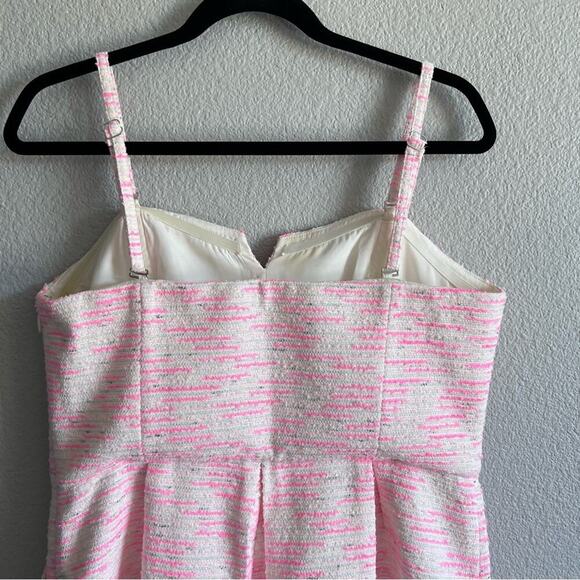 Moulinette Soeurs Pasteque Tweed Strapless Dress - Picture 8 of 14